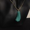 Kryptonite – Crystal Stone Shape Mystical Green Pendant – Rave Party / Beach Party Fancy Jewellery for Men and Women gifting