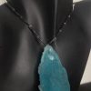 Blue Portal – Crystal Shape Mystical Blue Pendant – Rave Party / Beach Party Fancy Jewellery for Men and Women gifting