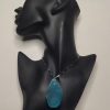 Blue Portal – Crystal Shape Mystical Blue Pendant – Rave Party / Beach Party Fancy Jewellery for Men and Women gifting