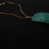 Kryptonite – Crystal Stone Shape Mystical Green Pendant – Rave Party / Beach Party Fancy Jewellery for Men and Women gifting