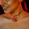 Evil Eye Transparent Pendant – Mystical Glow in the Dark Pendant for Rave Party / Beach Party Fancy Jewellery for Women gifting