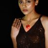 Light Heart – Red Heart Shaped Glow in the Dark Pendant for Romantic Dinner Night, Beach Party for Men/ Women gifting