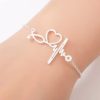 heartbeat bracelet anklet