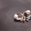 Pearl Mermaid Cuff Earrings / Fairy Crawler Earrings