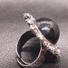 Black Oxidised Ring