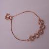 Rose Gold AD Adjustable Bracelet for Women