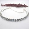 AD Crystal Chocker Necklace