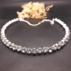 AD Crystal Chocker Necklace