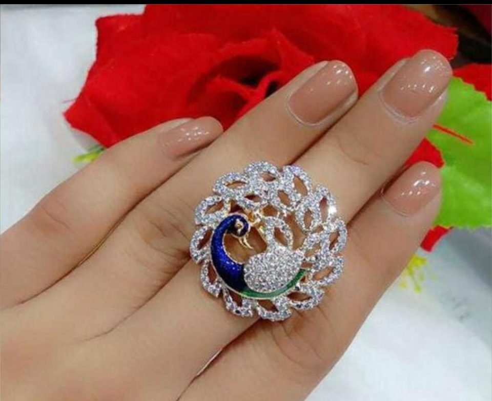 ad peacock ring