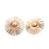 Golden Sunrise Fashionable Earrings