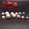 White Pearls Long Earring