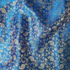 Royal Blue Banarasi Brocade Silk-Cotton Blend Fabric