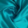 Bright Turquoise (Mint) Satin Silk-Cotton Blend Fabric!