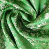 Parrot Green Banarasi Brocade Silk Cotton Blend Fabric