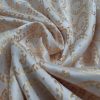 Cream Banarasi Brocade Silk Cotton Blend Fabric