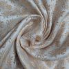 Cream Banarasi Brocade Silk Cotton Blend Fabric