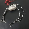 Beautiful Black and White Pearls Anklet