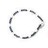 Beautiful Black and White Pearls Anklet