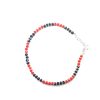 Red and Black Pearls Anklet