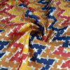 Multicolor Soft Cotton Geometric Print Fabric ( 2.5 Meter) For Women