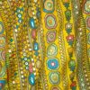 Soft Cotton Printed Fabric ( 2.5 Meter) Multicolor Yellow for Women