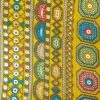 Soft Cotton Printed Fabric ( 2.5 Meter) Multicolor Yellow for Women