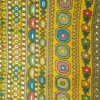 Soft Cotton Printed Fabric ( 2.5 Meter) Multicolor Yellow for Women