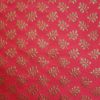 Banarasi Brocade Fabric Pink for Lehnga / Kurti with Flower Work