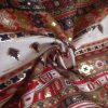 Foil Print Fabric – 2.5 m Cotton Printed Beautiful Fabric Red