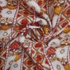 Cotton Fabric Foil Print Beautiful Multicolor ( 2.5 Meter) For Women